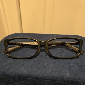 Vintage Gucci Black Matte Rubber Frame